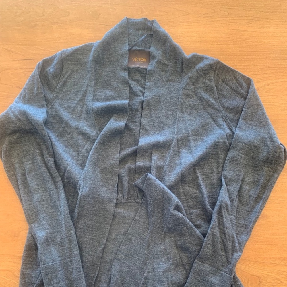 VICTOR Merino Wool Cardigan